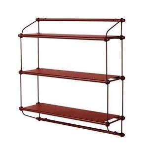 Warm Nordic Parade Shelf 3 wandkast oxide red