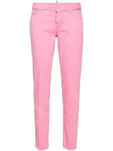 DSQUARED2 jean skinny à taille mi-haute - Rose