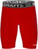 Craft 1906858 Pro Control Compression Short Tights Unisex - Bright Red - XS