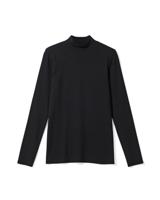 HEMA Dames T-shirt Clara Rib Zwart (zwart)