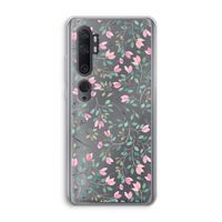 Sierlijke bloemen: Xiaomi Mi Note 10 Pro Transparant Hoesje