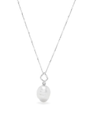 Maria Black collier Twister en plaqué rhodium - Argent