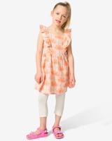 HEMA Kinderjurk Bloemen Lichtroze (lichtroze)