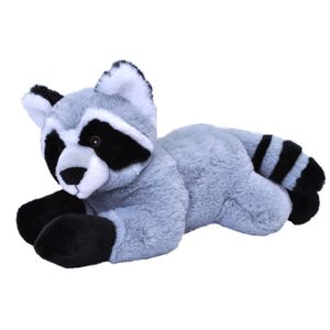 Pluche knuffel dieren Eco-kins wasbeer van 30 cm