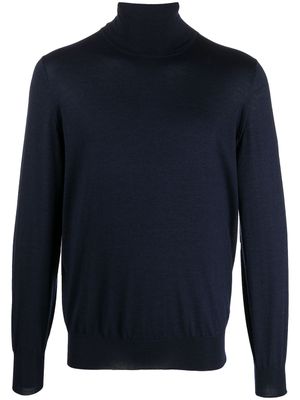 Brunello Cucinelli pull à col roulé - Bleu
