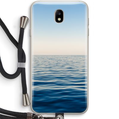 Water horizon: Samsung Galaxy J7 (2017) Transparant Hoesje met koord