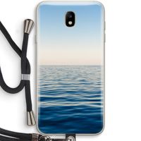 Water horizon: Samsung Galaxy J7 (2017) Transparant Hoesje met koord