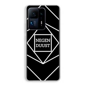 Negenduust geometrisch: Xiaomi Mi Mix 4 Transparant Hoesje