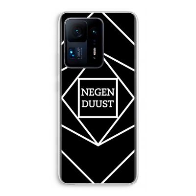 Negenduust geometrisch: Xiaomi Mi Mix 4 Transparant Hoesje