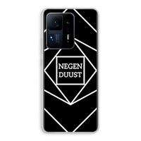 Negenduust geometrisch: Xiaomi Mi Mix 4 Transparant Hoesje