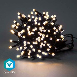 Nedis SmartLife Decoratieve LED | Wi-Fi | 200 LED&apos;s | 20 m | 1 stuks - WIFILX01W200 WIFILX01W200