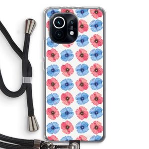 Klaproosjes: Xiaomi Mi 11 Transparant Hoesje met koord
