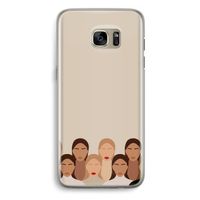 Girls girls girls: Samsung Galaxy S7 Edge Transparant Hoesje