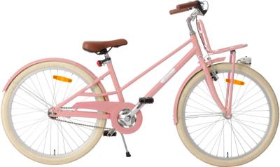 AMIGO Urban Aluminium Frame 24 Inch Meisjes Terugtraprem Zalmroze