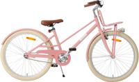 AMIGO Urban Aluminium Frame 24 Inch Meisjes Terugtraprem Zalmroze