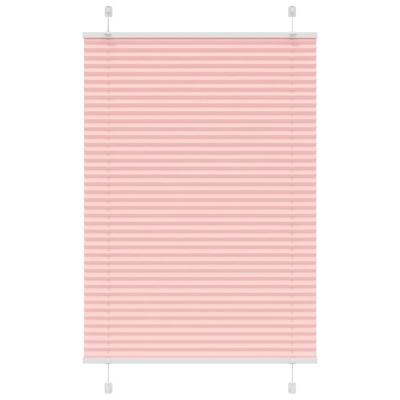 Pliss rolgordijn 90x150 cm stofbreedte 89,4 cm polyester roze