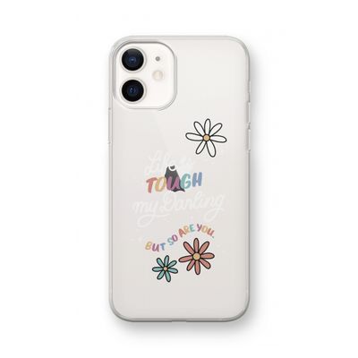 Tough Life: iPhone 12 mini Transparant Hoesje