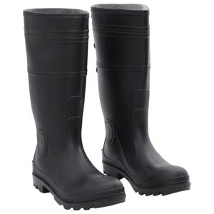 VidaXL Regenlaarzen maat 42 pvc zwart