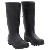 VidaXL Regenlaarzen maat 42 pvc zwart