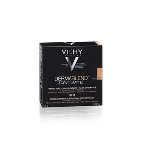 Vichy Dermablend Cover Matte Gezichtspoeder nr55 - voor vette en onzuivere huid