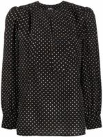 A.P.C. blouse Maylis à imprimé géométrique - Noir