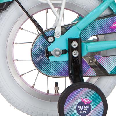 Alpina achterwiel 12 remnaaf girlpower pink zink spk