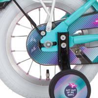 Alpina achterwiel 12 remnaaf girlpower pink zink spk