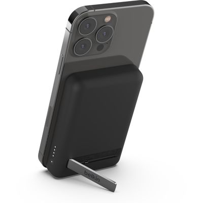 BoostCharge Magnetische draadloze 5000mAh-powerbank + standaard Powerbank
