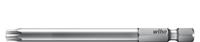 Wiha 70450TR25090 Bit Professional 90 mm TORX® Tamper Resistant (met boring) 1/4" E6,3 T25H - 39191