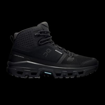 ON Cloudrock Mid Waterproof Hoge Wandelschoen Heren Black | Black 42
