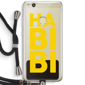 Habibi Blue: Huawei Ascend P10 Lite Transparant Hoesje met koord