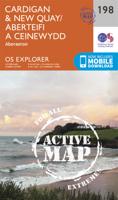 Wandelkaart - Topografische kaart 198 OS Explorer Map | Active Cardigan / New Quay / Aberaeron | Ordnance Survey