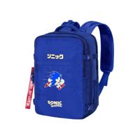 Sonic The Hedgehog Mercury Underseat Cabin Bag Backpack Sega Action Blue