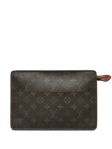 Louis Vuitton Pre-Owned 2000 pre-owned clutch met monogram - Bruin