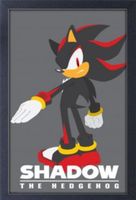 Sonic the Hedgehog Framed Print - Shadow the Hedgehog (46x31cm)