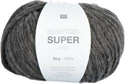 Rico Essentials Super Aran 015 Anthracite