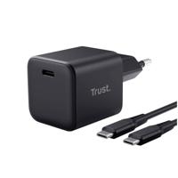 Trust MAXO 65W SMALL USB-C CHARGER Oplader Zwart