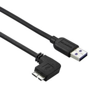 StarTech.com Slanke Micro USB 3.0 kabel haaks naar links 50cm