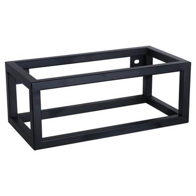 Differnz Differnz Lura L handdoekhouder voor fontein 40x22x15,5 cm - zwart