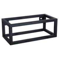 Differnz Differnz Lura L handdoekhouder voor fontein 40x22x15,5 cm - zwart