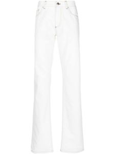 Canali pantalon droit à patch logo - Bleu