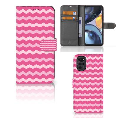 Motorola Moto G22 | Telefoon Hoesje | Waves Pink