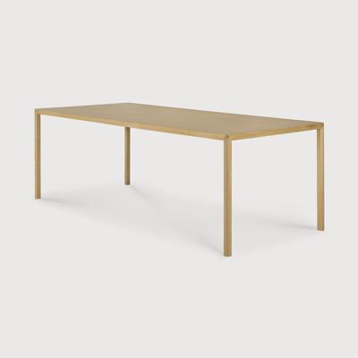 Ethnicraft Eettafel 'Air' Gevernist Eikenhout, 200 x 95cm