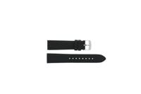 Horlogeband Armani AR1693 Leder Zwart 18mm