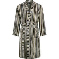 Cawö Cawo Heren Home Kimono 54 6607 kiesel