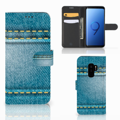 Samsung Galaxy S9 Plus | Wallet Case | met Pasjes | Jeans