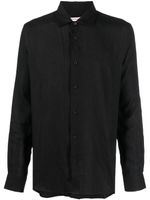 Orlebar Brown Giles long-sleeve linen shirt - Noir