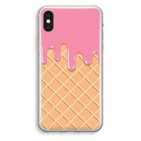 Ice cream: iPhone X Transparant Hoesje