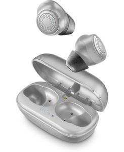 Cellularline Petit Headset True Wireless Stereo (TWS) In-ear Oproepen/muziek Bluetooth Grijs