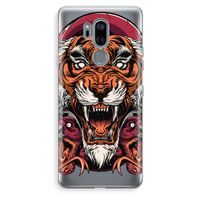 Tiger and Rattlesnakes: LG G7 Thinq Transparant Hoesje